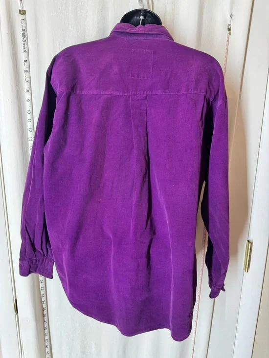 Vintage Details Express Women's Corduroy Shirt - Picture 3 of 7